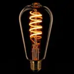 LED lamp E27 Edison goud-dimbaar 8W-2200K