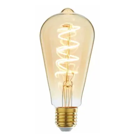 LED lamp E27 Edison goud-dimbaar 4W-2200K