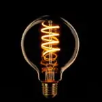 LED Lamp E27 Globe 80mm goud - scene switch 7W-1800K