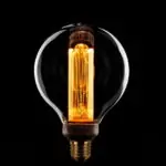 LED Lamp E27 Globe 95mm helder - scene switch 5W-1800K