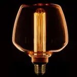 LED Lamp E27 Deco goud-scene switch 5W-1800K