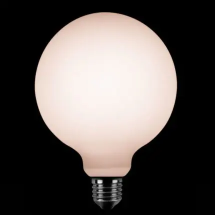 LED Lamp E27 Globe 125mm opaal-scene switch 4W-2200K