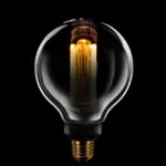 LED Lamp E27 Globe 95mm half smoke-scene switch 5W-1800