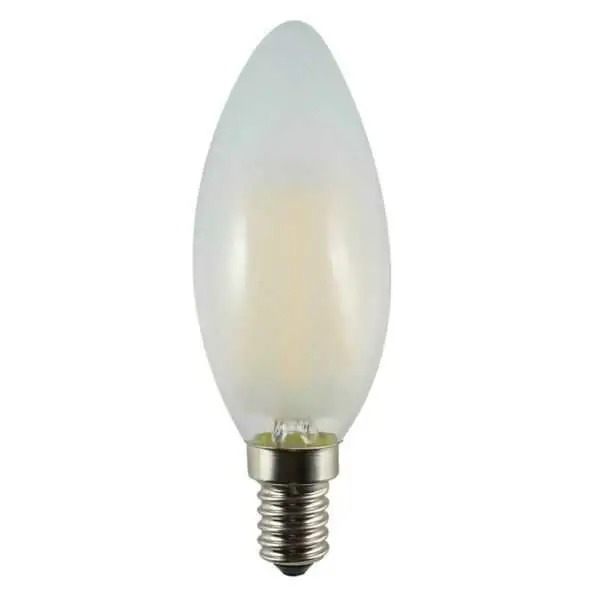 LED-Lamp-E14-Kaars-mat-1W-2200K
