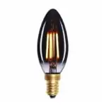 LED Lamp E14 Kaars smoke-dimbaar 4W-2200K