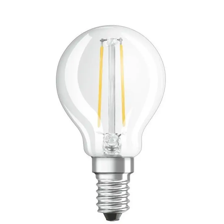 LED Lamp E14 Kogel helder-1W-2200K