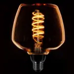 LED Lamp E27 Deco goud-dimtone