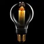 LED Lamp E27 Standaard half smoke-scene switch 5W-1800K