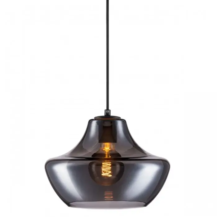 Hanglamp smoke glas Royal 1 lichts Toplicht