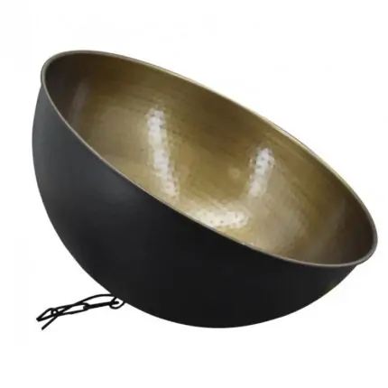 Hanglamp zwart-brons Lennox detailToplicht