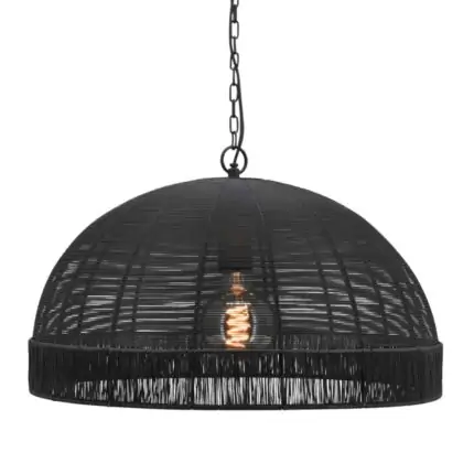 Hanglamp zwart Daisy Ø50cm
