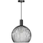 Hanglamp zwart Wire Ø40cm ETH