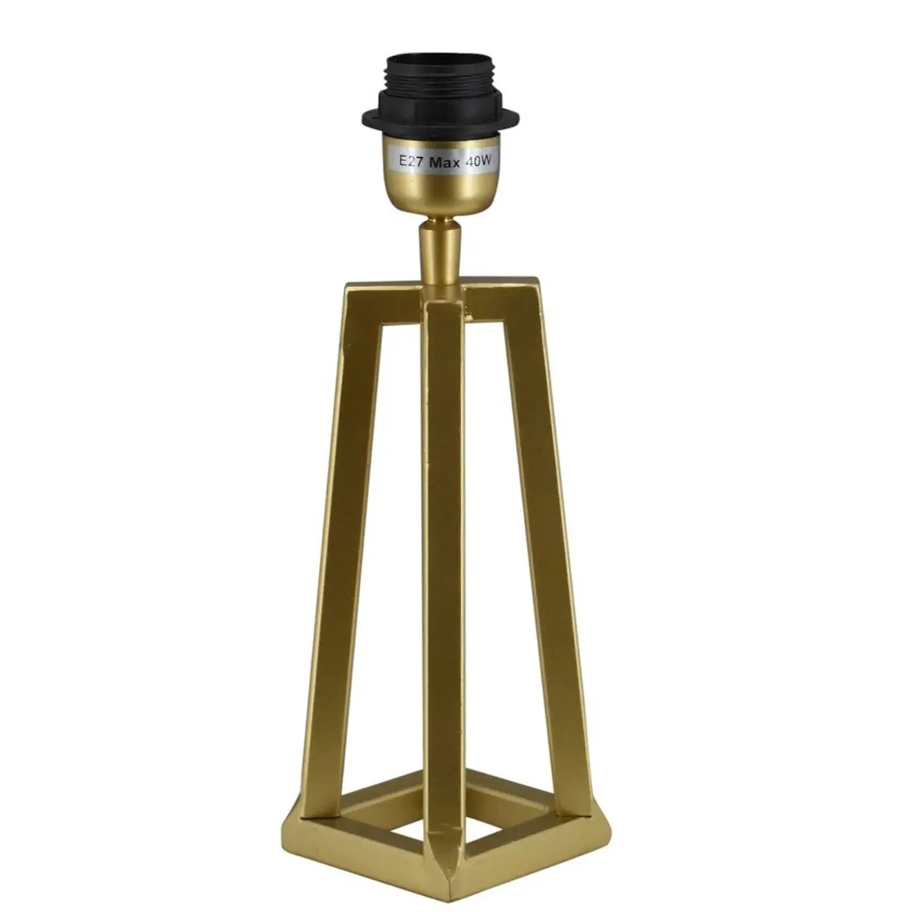 Tafellamp brons Lorenzo H25cm