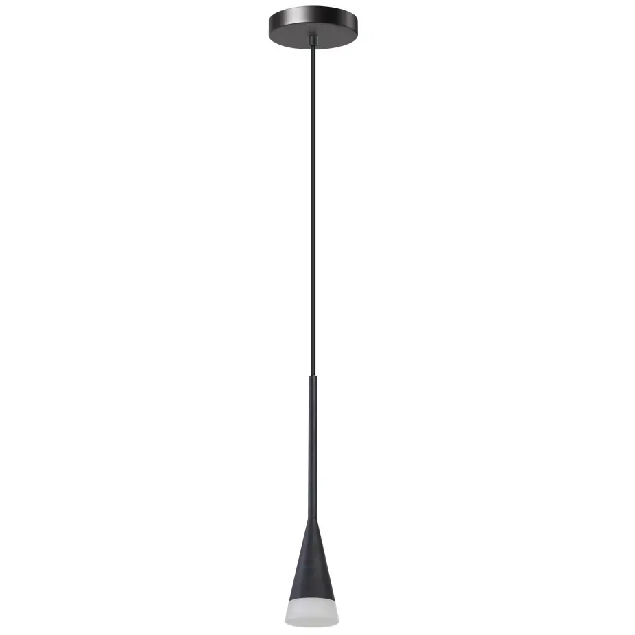 hanglamp zwart defender 1 lichts