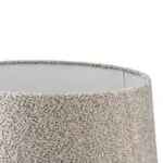 lampenkap beige bouclé cilinder ovaal himalaya