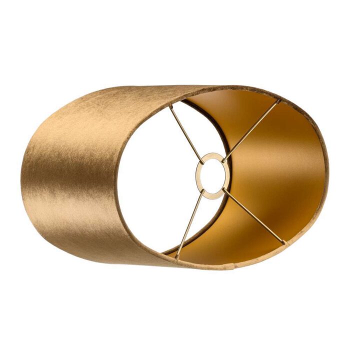 lampenkap coffee fluweel cilinder ovaal fendi