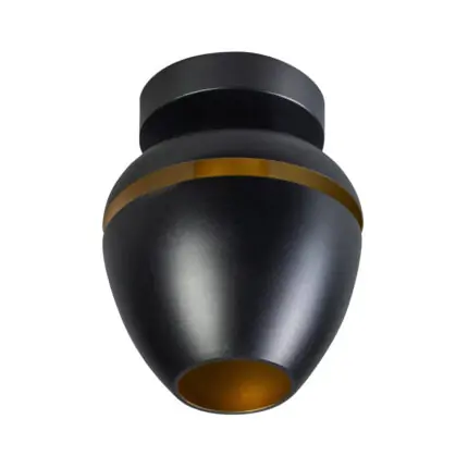 plafondlamp zwart claire Ø15cm