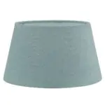 lampenkap blauw mineral katoen halfhoog linda