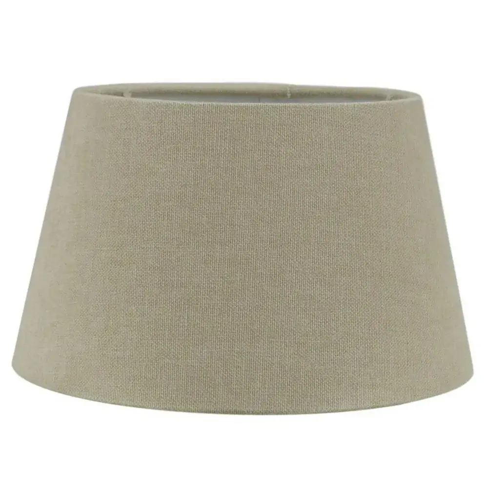 Lampenkap bruin coffee katoen halfhoog Linda