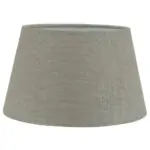 lampenkap grijs linnen halfhoog