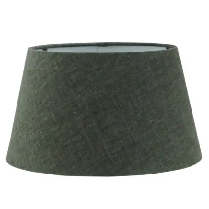 lampenkap grijs marron katoen halfhoog linda