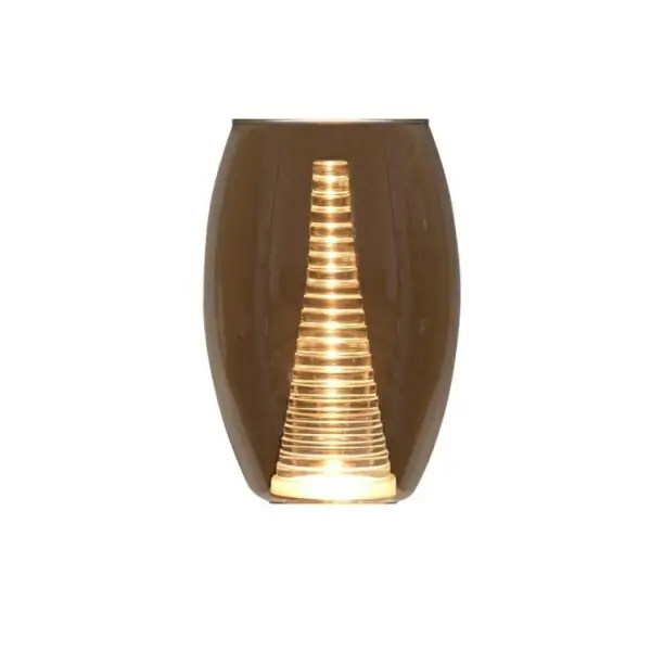 Hanglamp amber Nebula detail