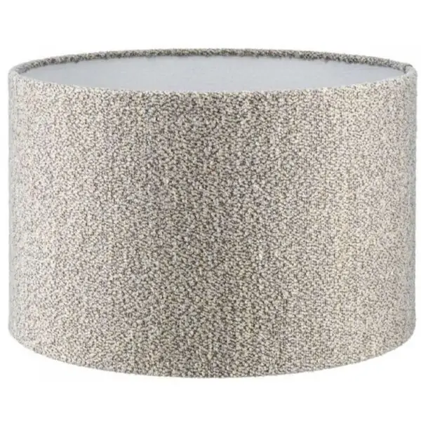 Lampenkap beige bouclé cilinder Himalaya