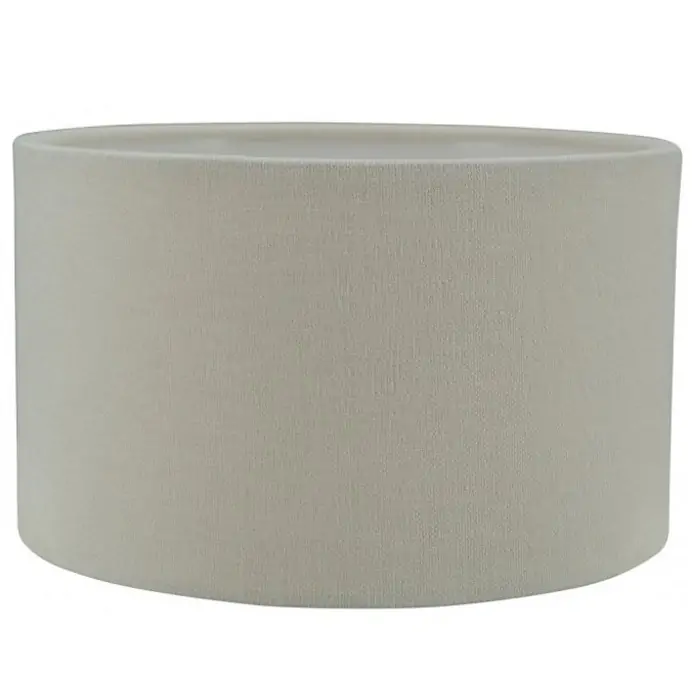 Lampenkap beige katoen cilinder Linda