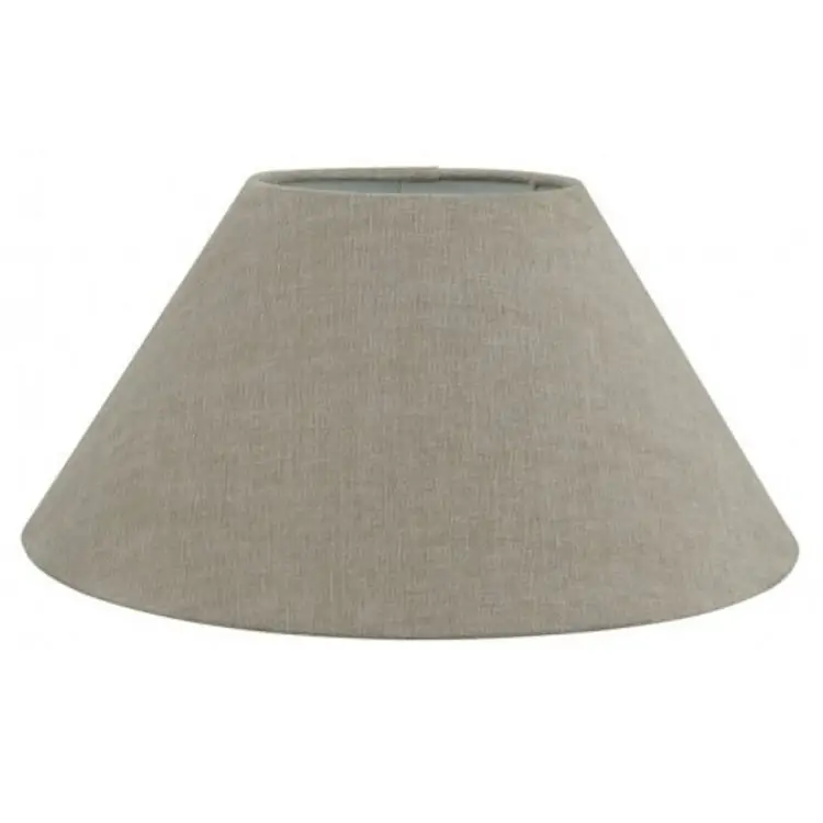 Lampenkap bruin cacao katoen schuin Linda