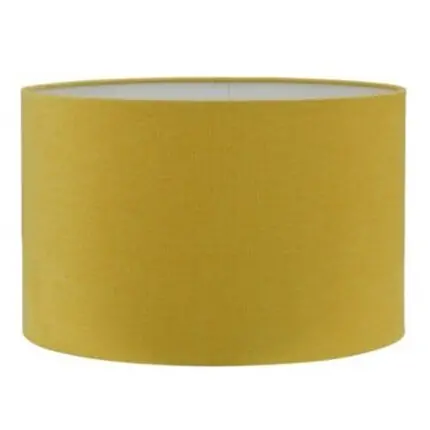 Lampenkap geel corn katoen cilinder Linda
