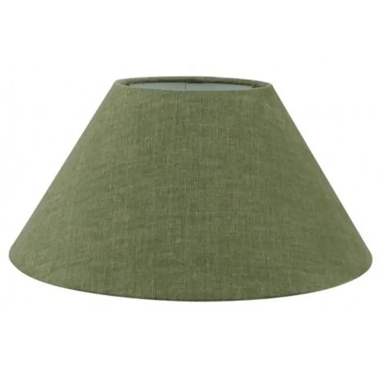 Lampenkap groen katoen schuin Linda