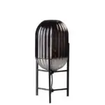 Tafellamp smoke glas Glamm H40cm
