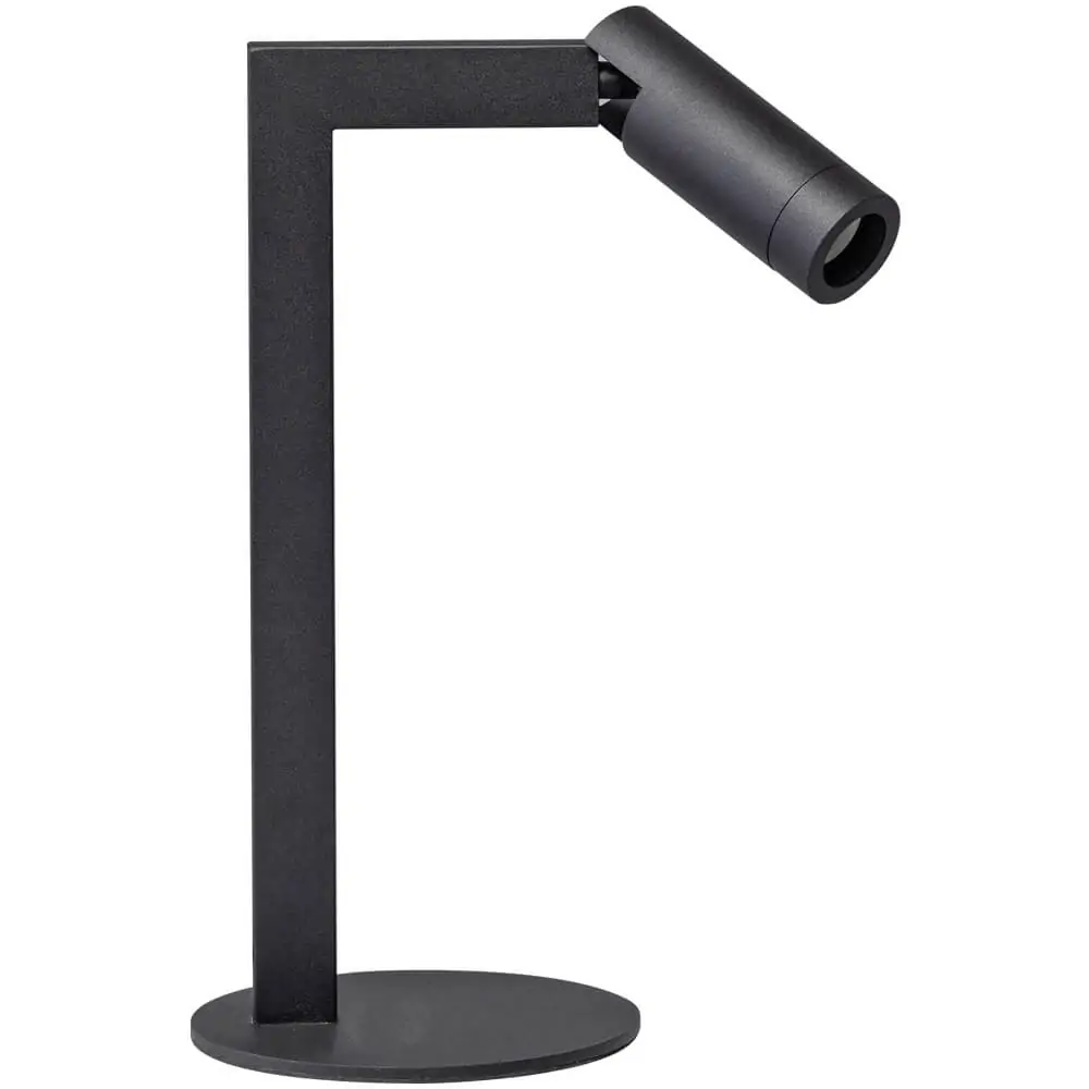 Tafellamp zwart Miller H36cm