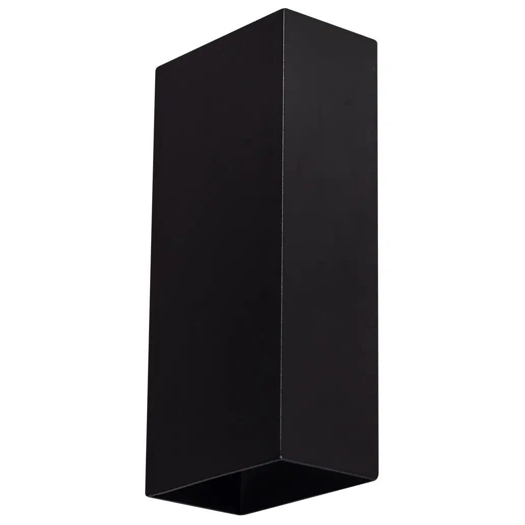 Wandlamp zwart David H24cm