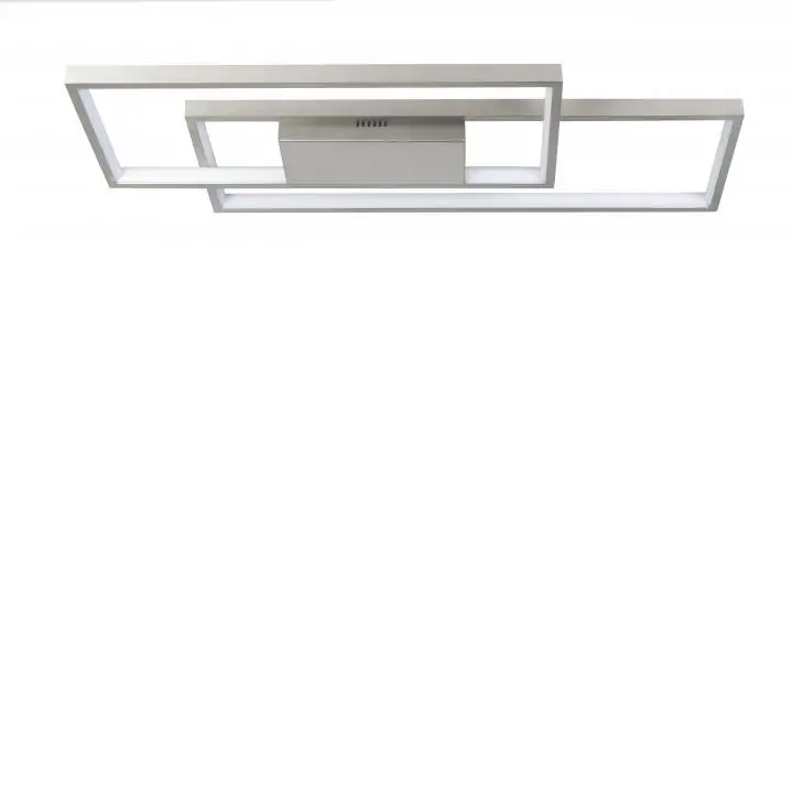 Plafondlamp zilver Piazza 65cm