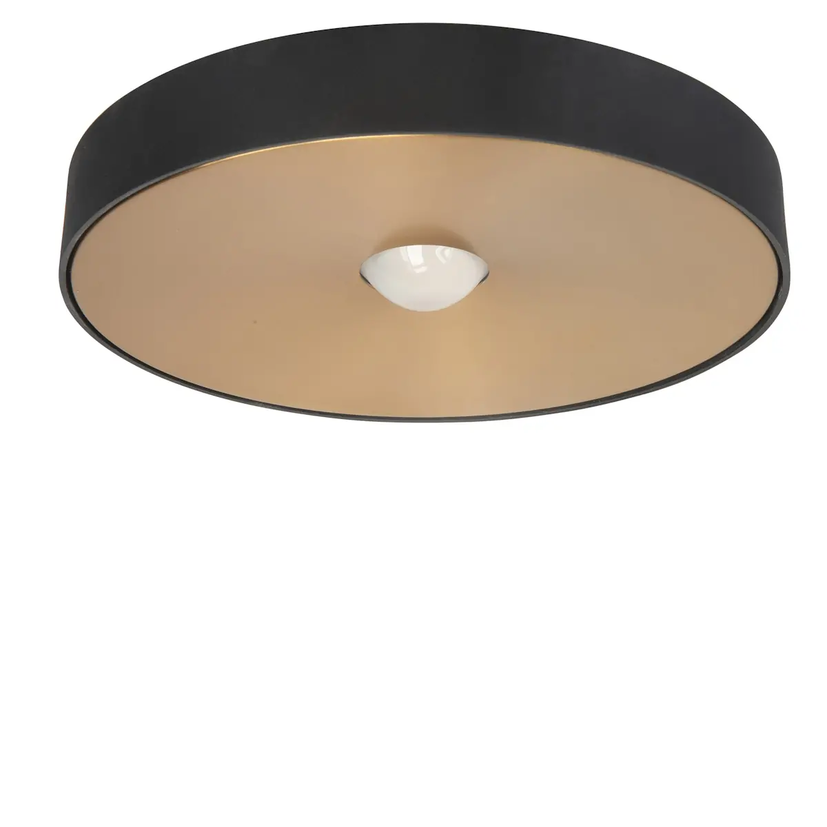 Plafondlamp zwart Bright ⌀26cm