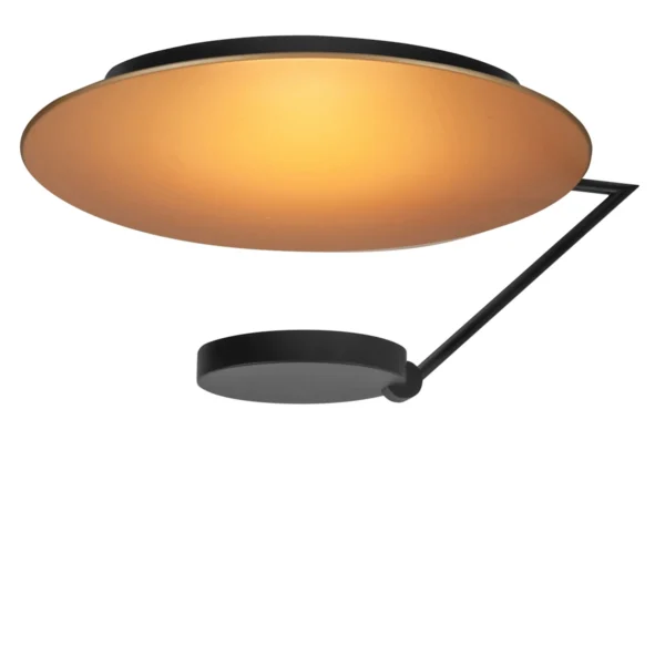 Plafondlamp zwart Goldy ⌀47cm