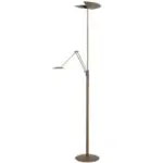 Vloerlamp brons New Sapporo 3 lichts