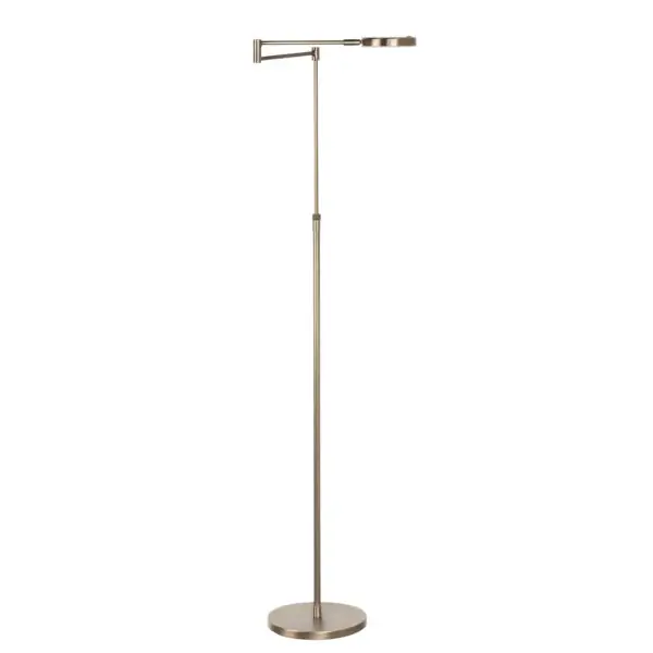 Vloerlamp brons Sun H139cm