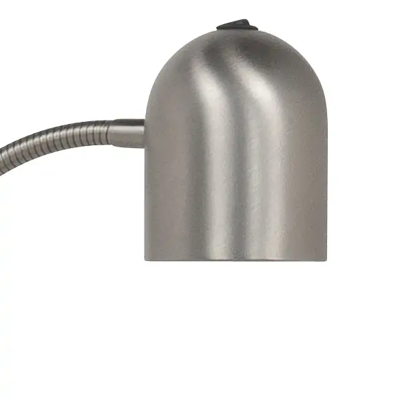 Vloerlamp staal Umbria H120cm