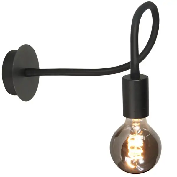 Plafondlamp zwart Flex