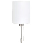 Tafellamp staal Victoria H47cm - Afbeelding 3