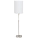 Tafellamp staal Victoria H53cm