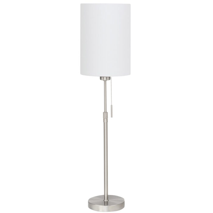 Tafellamp staal Victoria H53cm