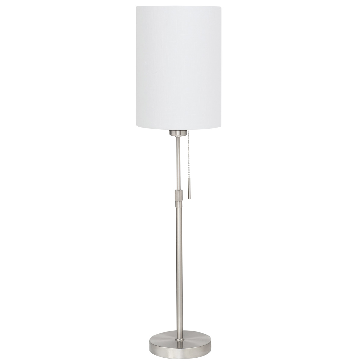 Tafellamp staal Victoria H53cm