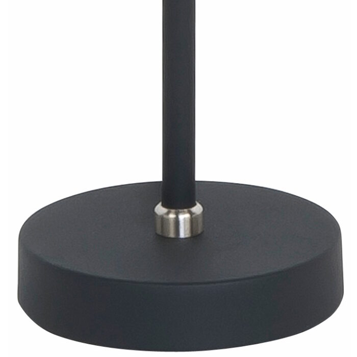 Tafellamp zwart Victoria H47cm - Afbeelding 4