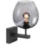Wandlamp zwart Fantasy Apple