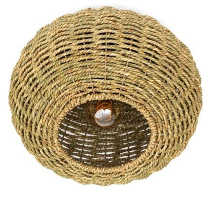 Plafondlamp naturel Nina Ø30cm