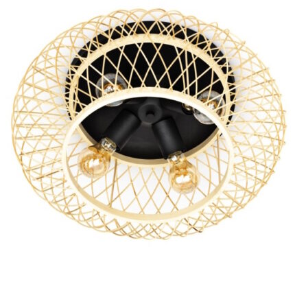 Plafondlamp naturel Norah Ø50cm