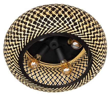 Plafondlamp naturel Otis Ø50cm